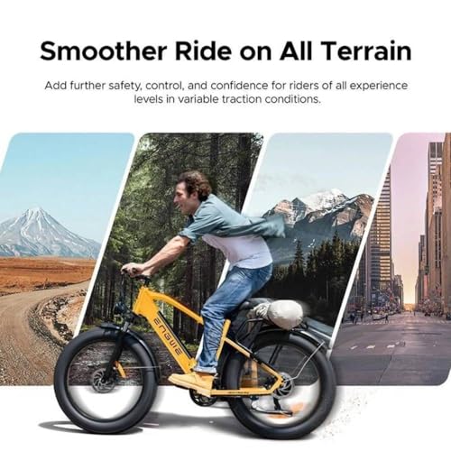 ENGWE Electric Bike for Adults 750W Electric Mountain Ebike 26" x 4.0 Fat Tire Electric Bicycle, with 48V 768Wh Battery, 25MPH - Up to 90Miles Range