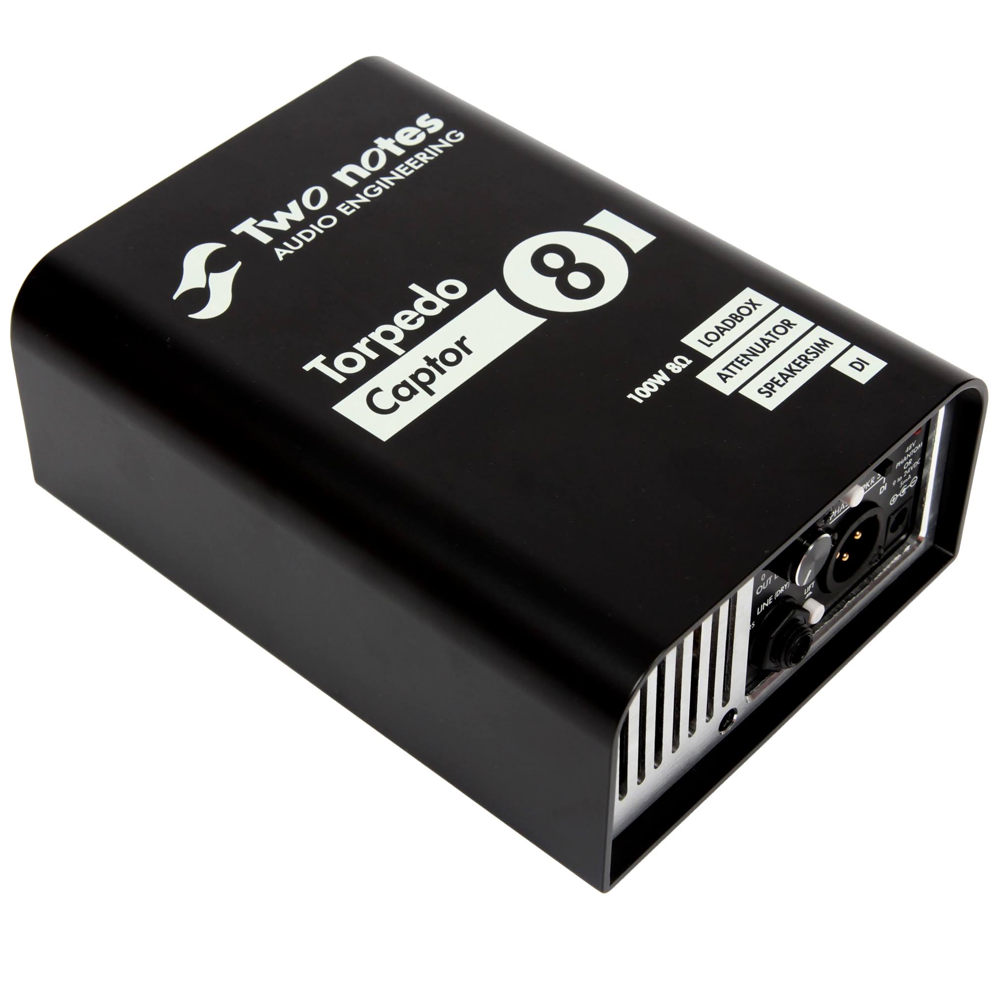 Two Notes Torpedo Captor Loadbox Attenuator di 8 Ohm