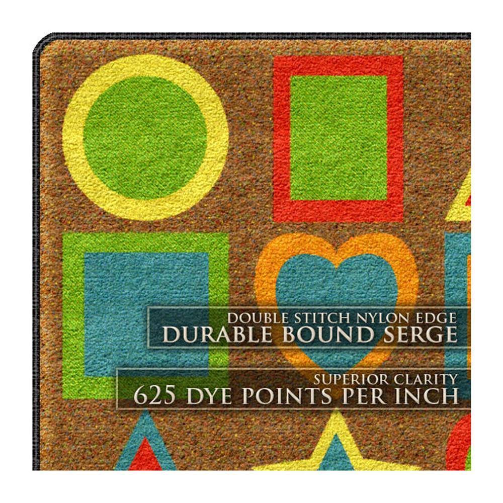 Flagship Carpets All Kinds of Shapes Muted (Seats 20) 6&x8&4