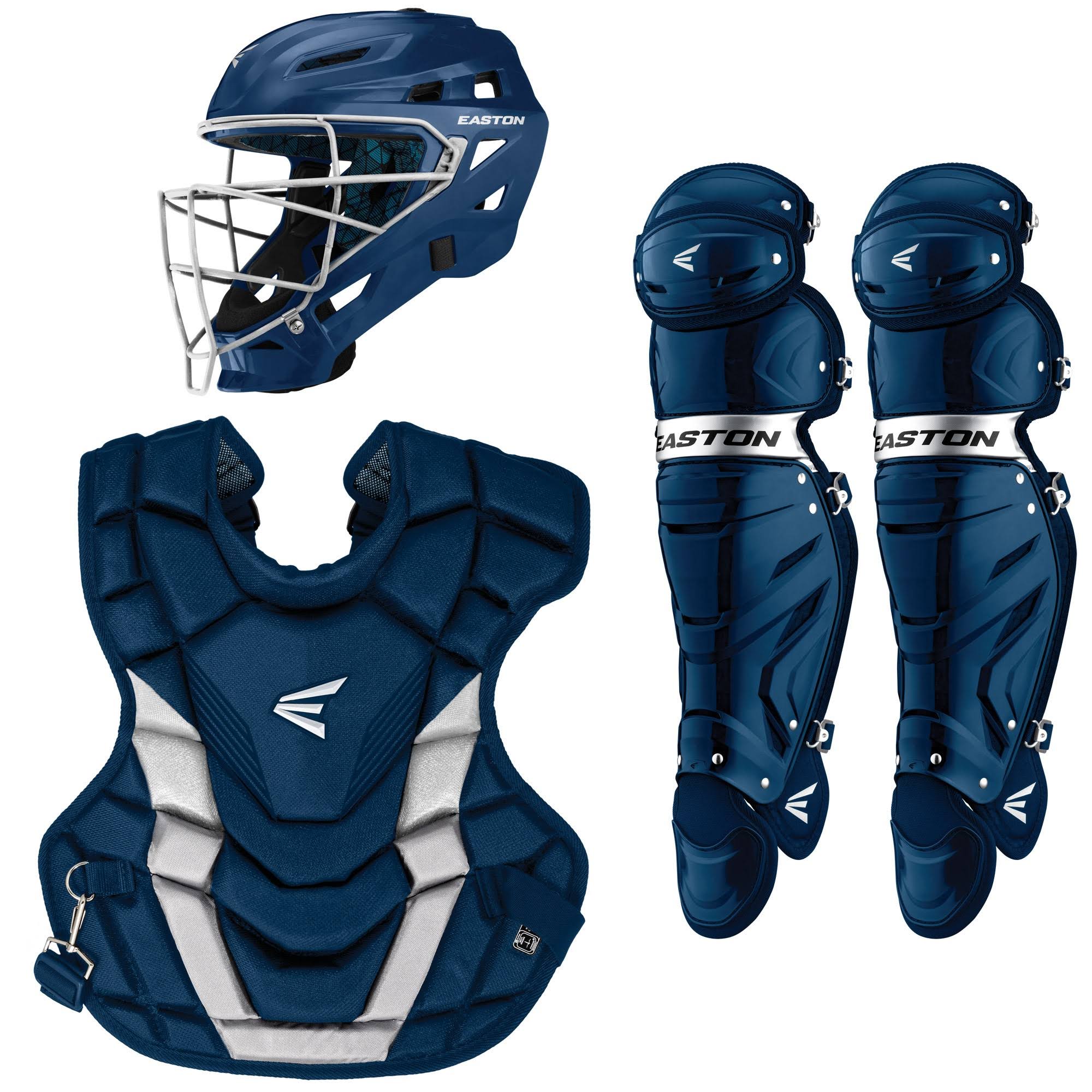 Easton Adult Gametime Catcher&s Set Navy