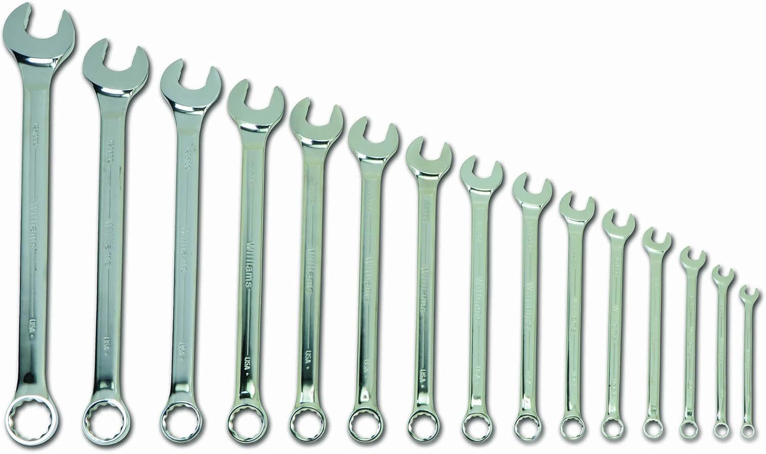 Williams WS-1172SCA 15-Piece Super Combo Wrench Set