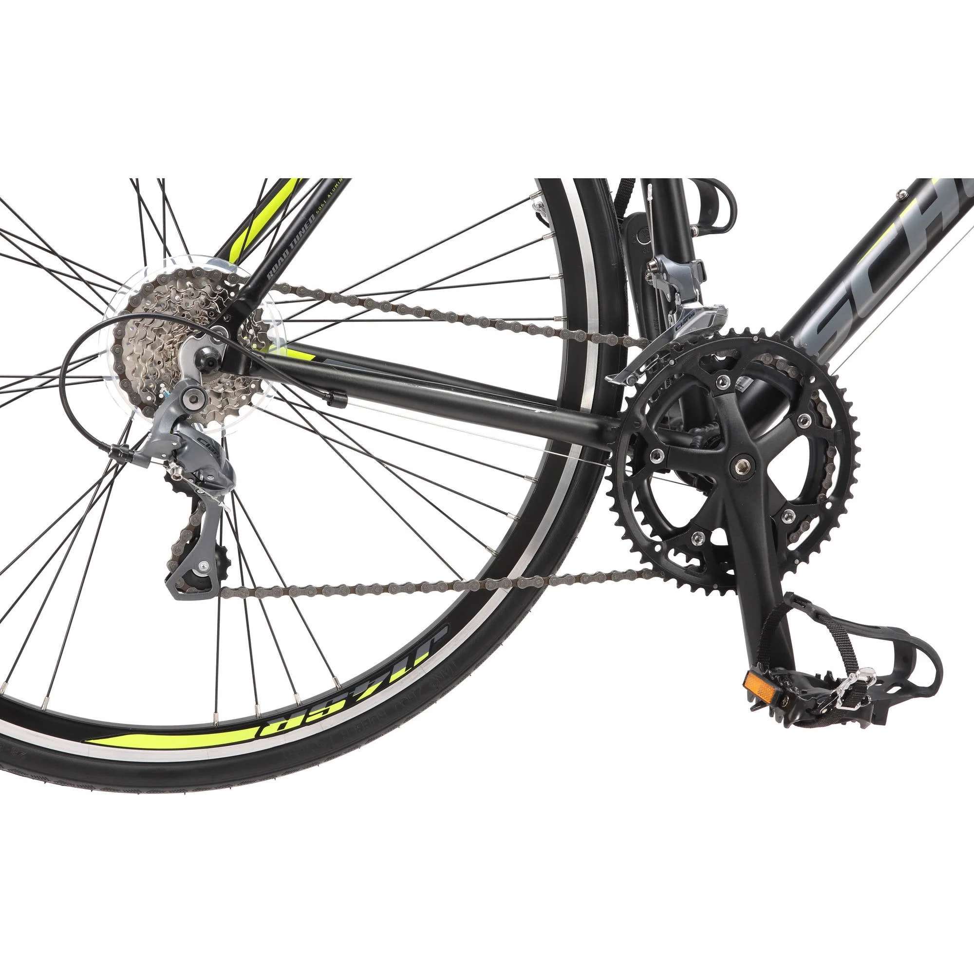 Schwinn 700C Phocus 1600 Men's Road Bike, Matte Black