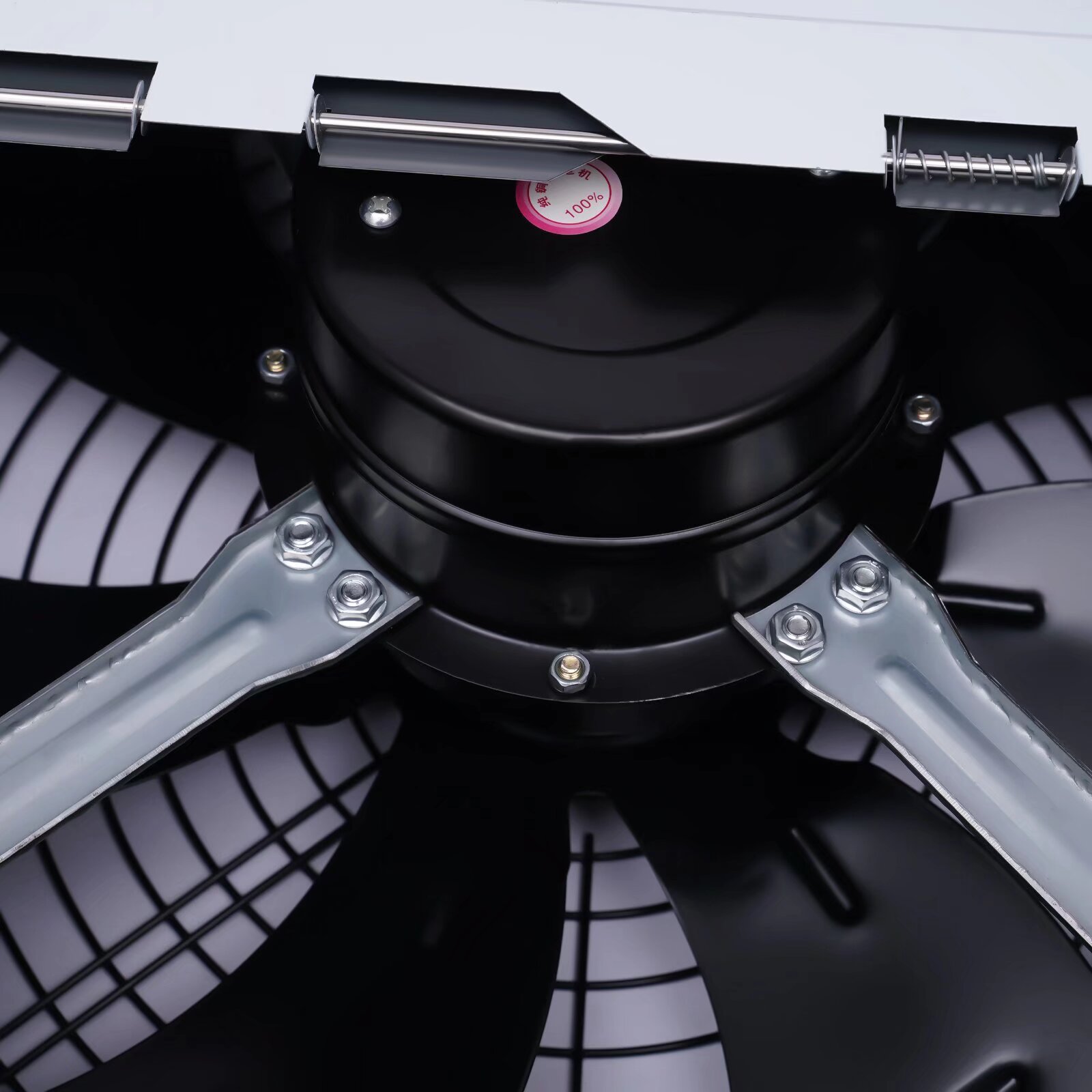 OUKANING 16 inch Industrial Ventilation Extractor Axial Exhaust Air Blower Fan Commercial