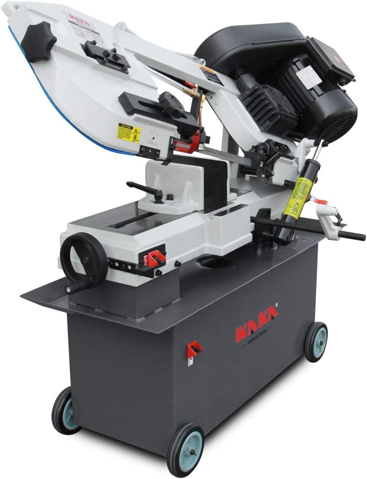 KAKA Industrial Metal Cutting Horizontal Band Saw 7"x12" Capacity BS-712N with 1.5HP motor