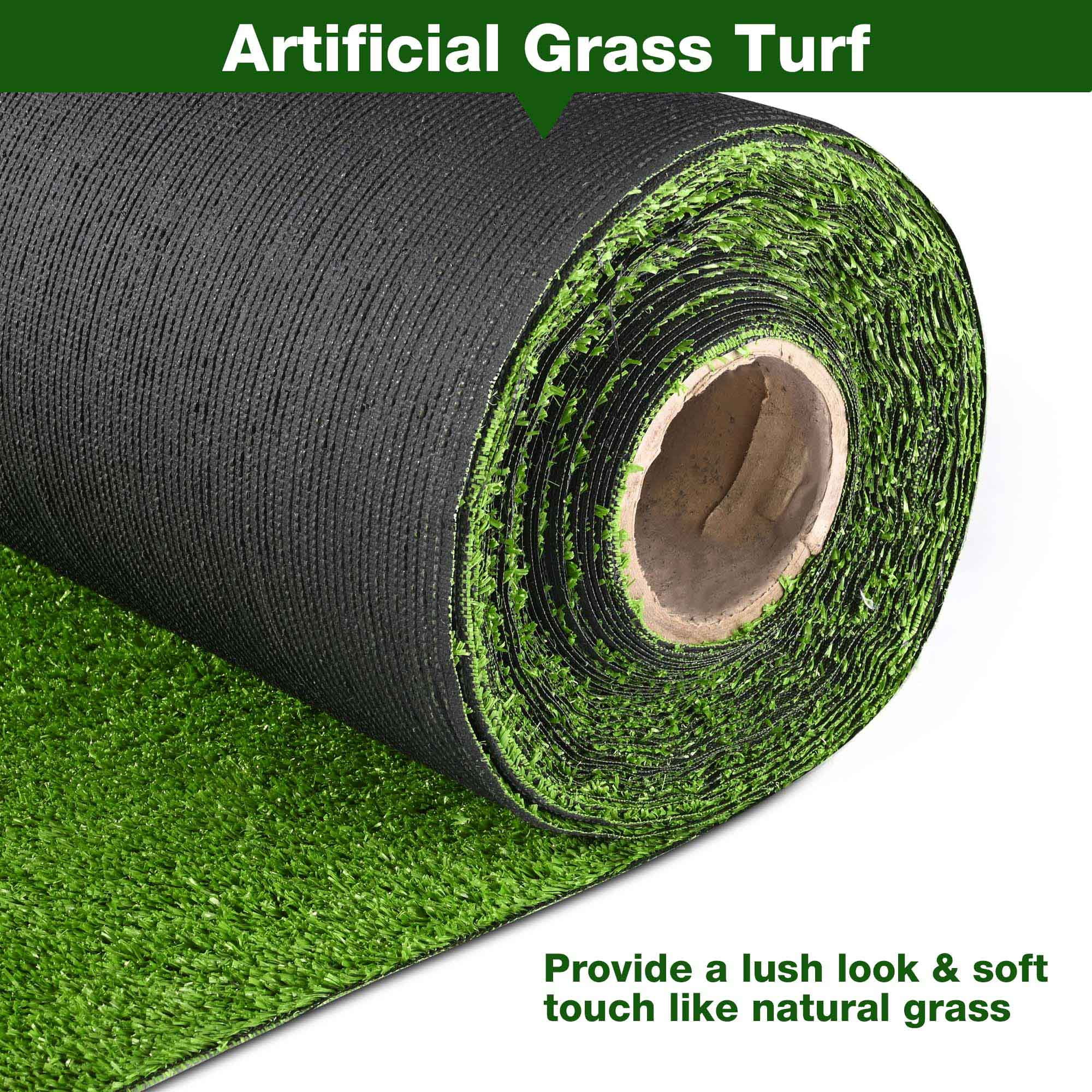 Yescom 65x5 Ft Artificial Grass Mat Fake Lawn Pet Turf Synthetic Green Garden Outdoor - Radiant Selections