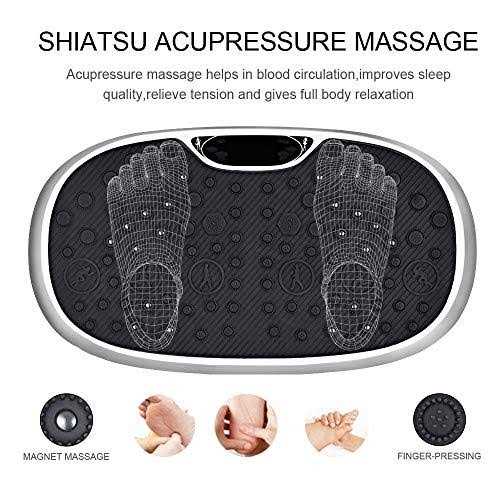 Eilison Fitmax 3D Xl Vibration Plate Exercise Machine Whole Body Workout Vibration Platform w/Loop Bands - Sports Supplies Online Store