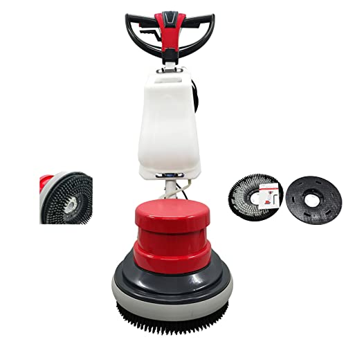 TECHTONGDA Floor Polisher Commercial Floor Buffer Scrubber Carpet Cleaning Machine Industrial Orbiter Floor Cleaning