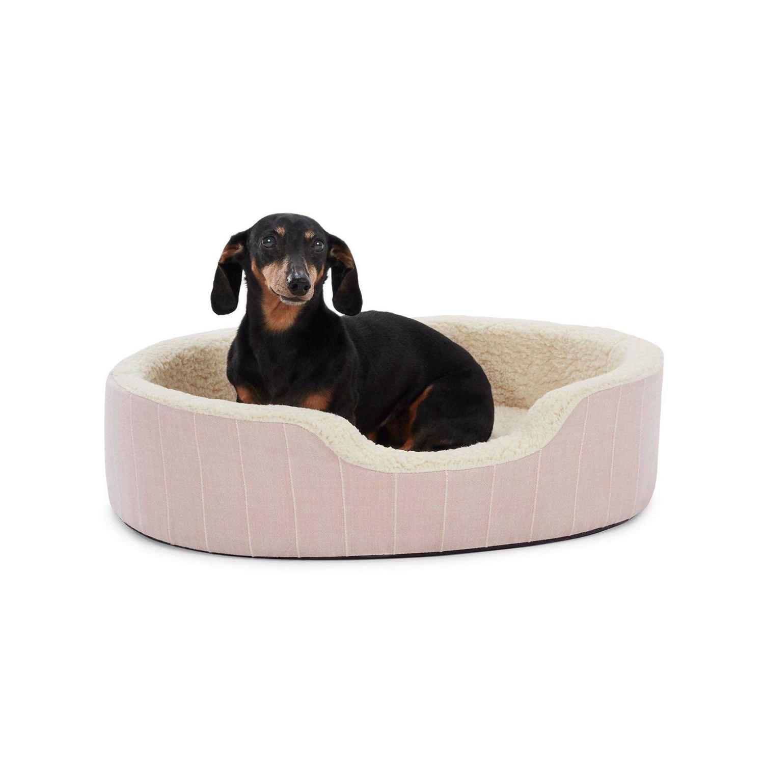 Top Paw Orthopedic Cuddler Striped Dog Bed - Pet Supplies online store