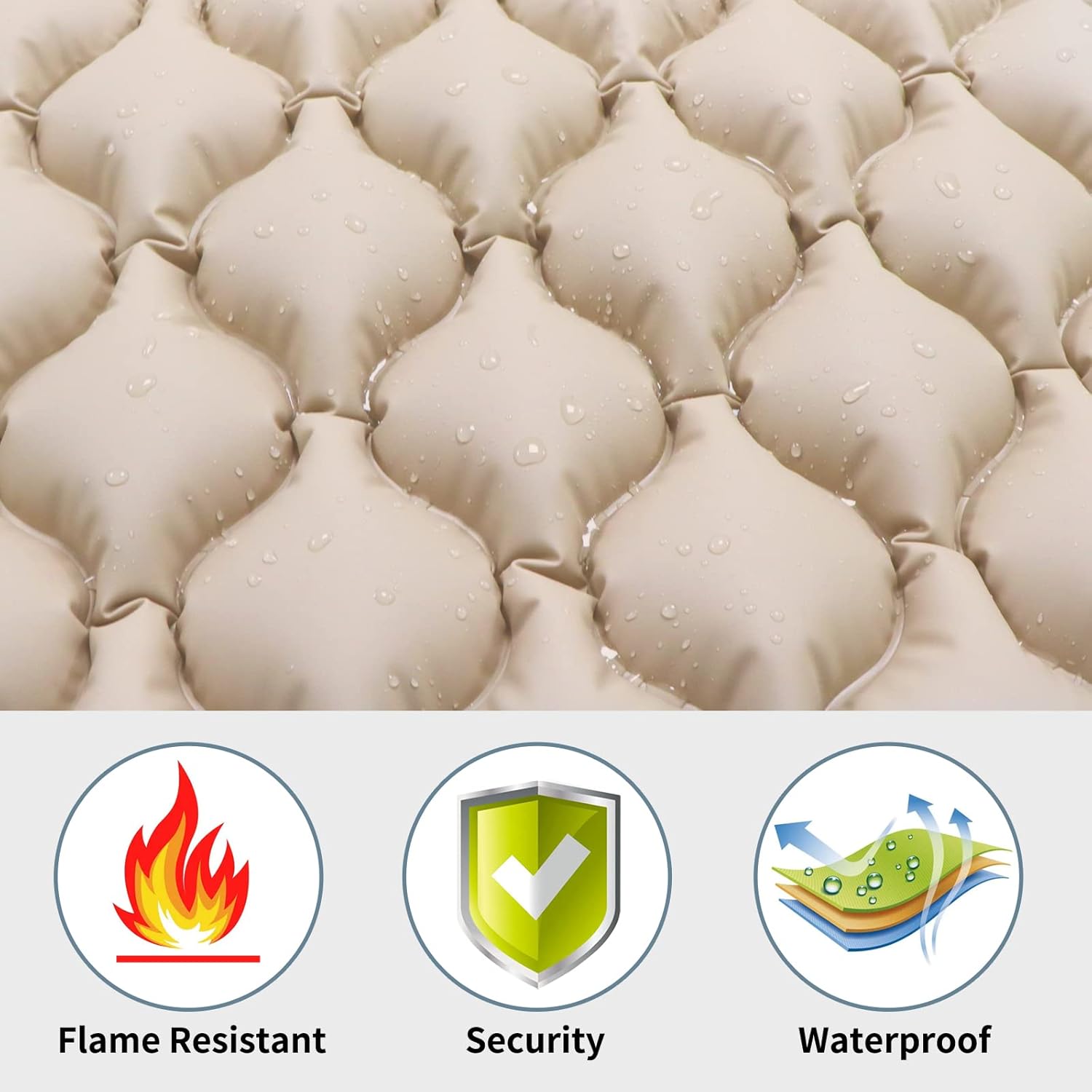 Alternating Pressure Pad Bed Pad to Prevent Bed Sores Air Mattress for Hospital Bed with Quiet Pump Colchon Antiescaras para Persona Encamada