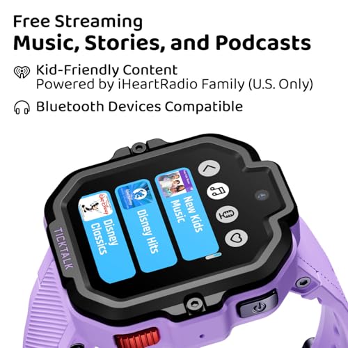 TickTalk5 - Kids Smart Watch with GPS Tracker, Video Calling, SOS, & Parental Controls | Smartwatch with Free Music, Texting, Kid Phone Call and Text