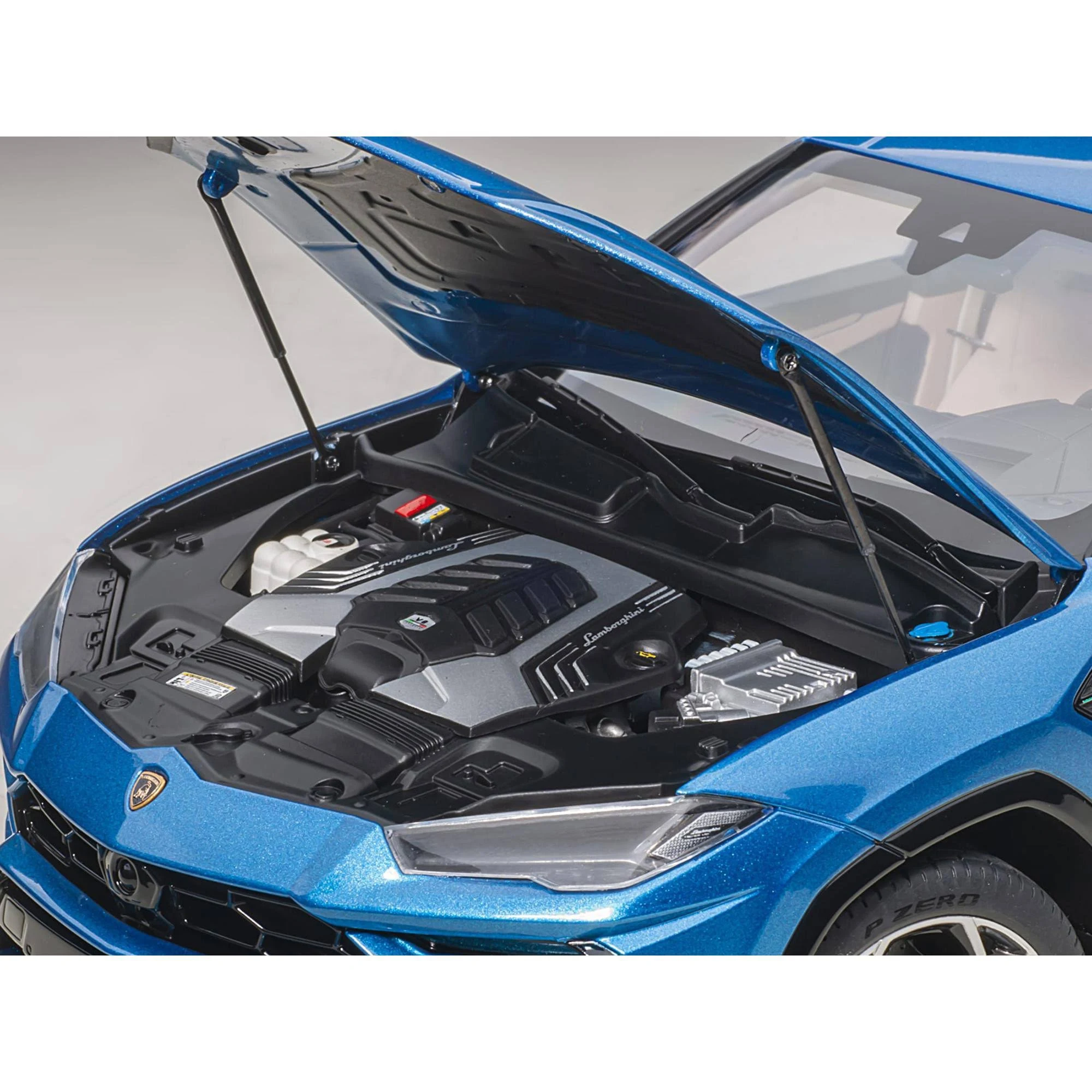 Lamborghini Urus Blu Eleos Blue Metallic 1/18 Model Car by AUTOart