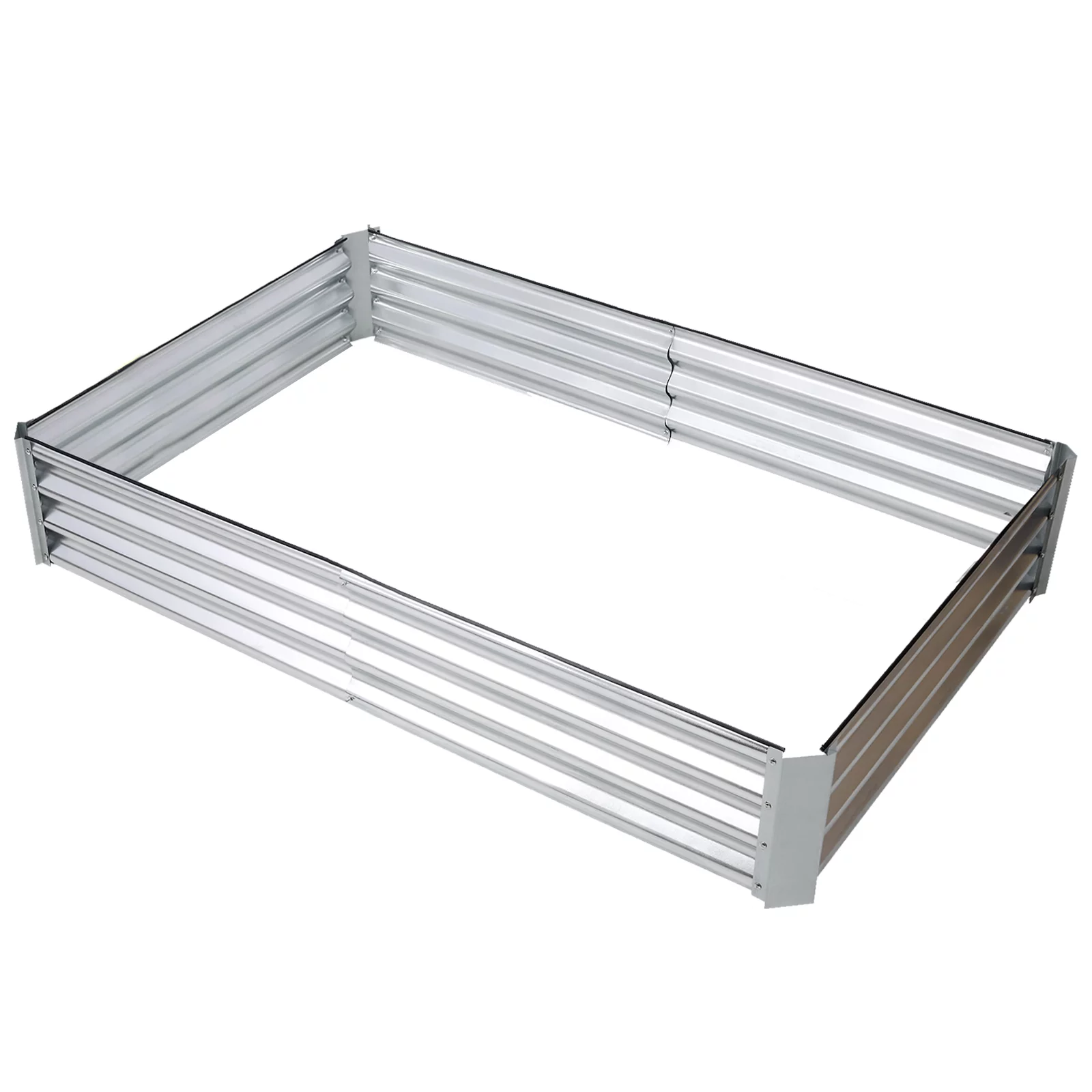 Galvanized Planter Bed, Raised Garden Bed Kit, Planter Raised Garden Boxes Outdoor