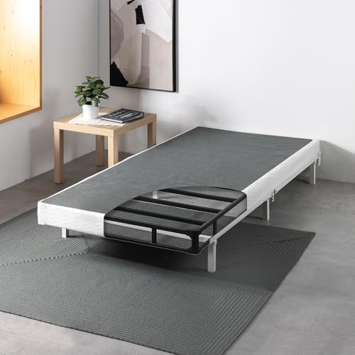 ZINUS 5 Inch Metal Smart Box Spring with Quick Assembly, Mattress Foundation, Strong Metal Frame, Easy Assembly, Queen
