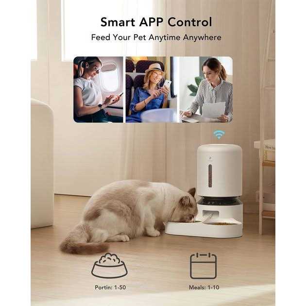 PETLIBRO Granary WIFI 2.4g &amp; 5G Automatic Two Cat &amp; Dog Feeder - Pet Supplies online store