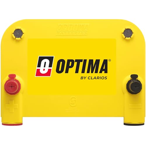 OPTIMA Batteries High Performance D75/25 YellowTop Dual Purpose Sealed AGM Car, Truck and SUV Battery, 620 CCA, Dual Terminal, Maintenance Free