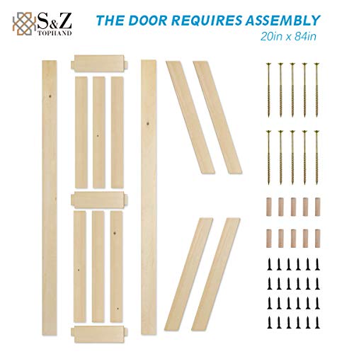 S&Z TOPHAND® 36in x 84in Barn Door