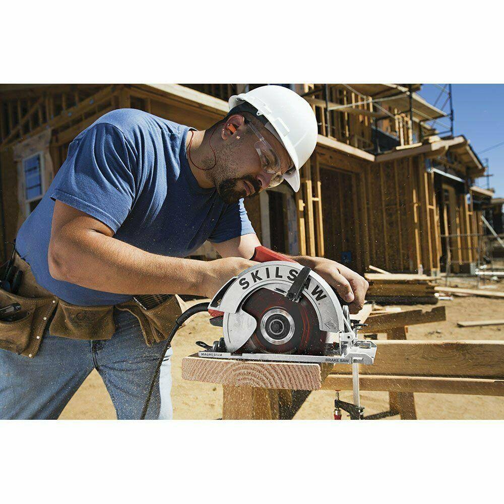 Skilsaw SPT67WMB-01 7-1/4x22 Magnesium Sidewinder Circular Saw with Brake