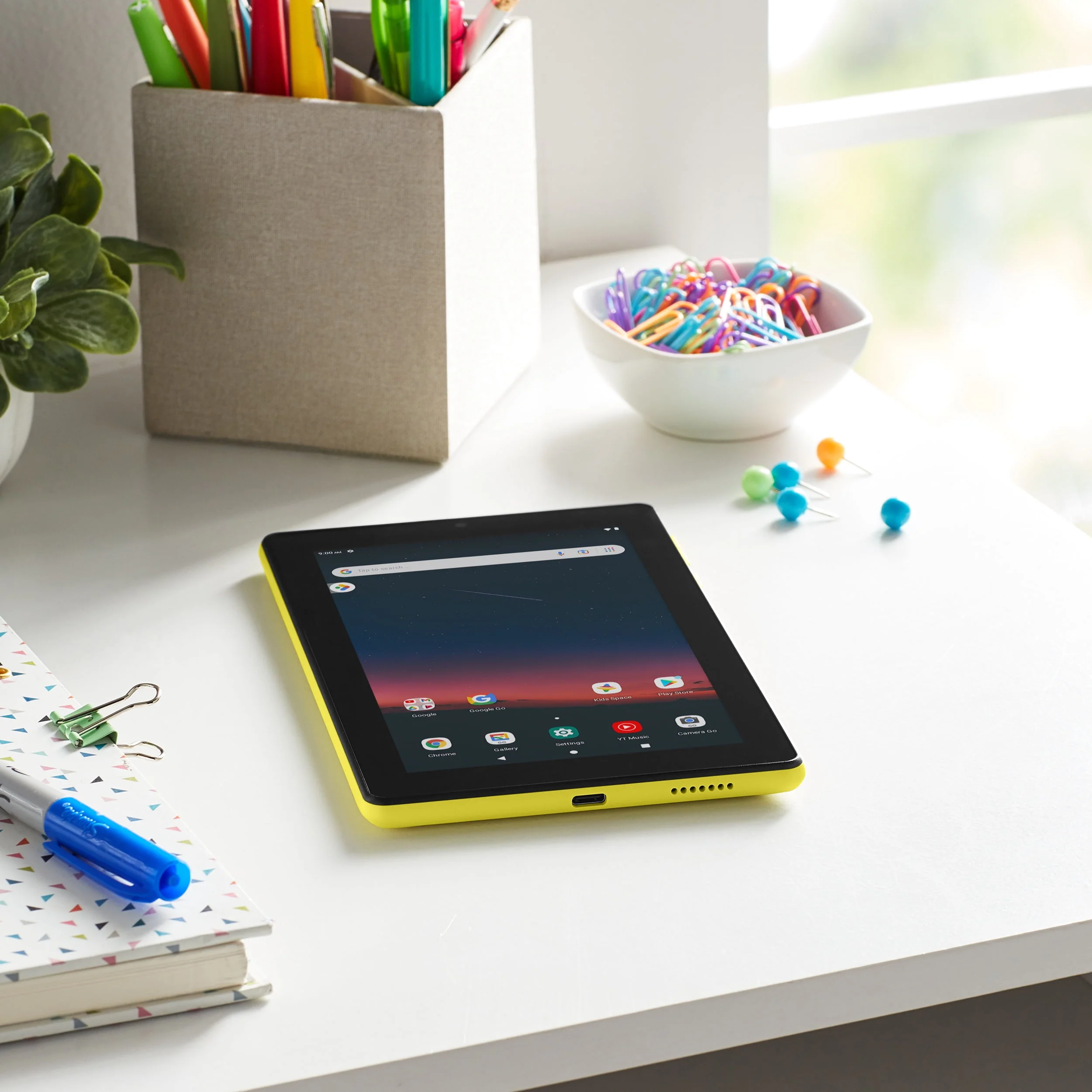 onn. 7 Tablet, 32GB (2022 Model) , 2.0 GHz Quad-Core Processor, Charcoal