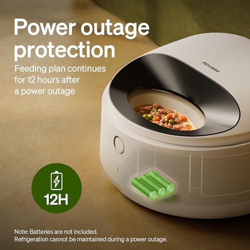 PETLIBRO Automatic Cat Feeder Wet Food Refrigerated New Upgraded APP Control,3 Days Freshness 3 Meals