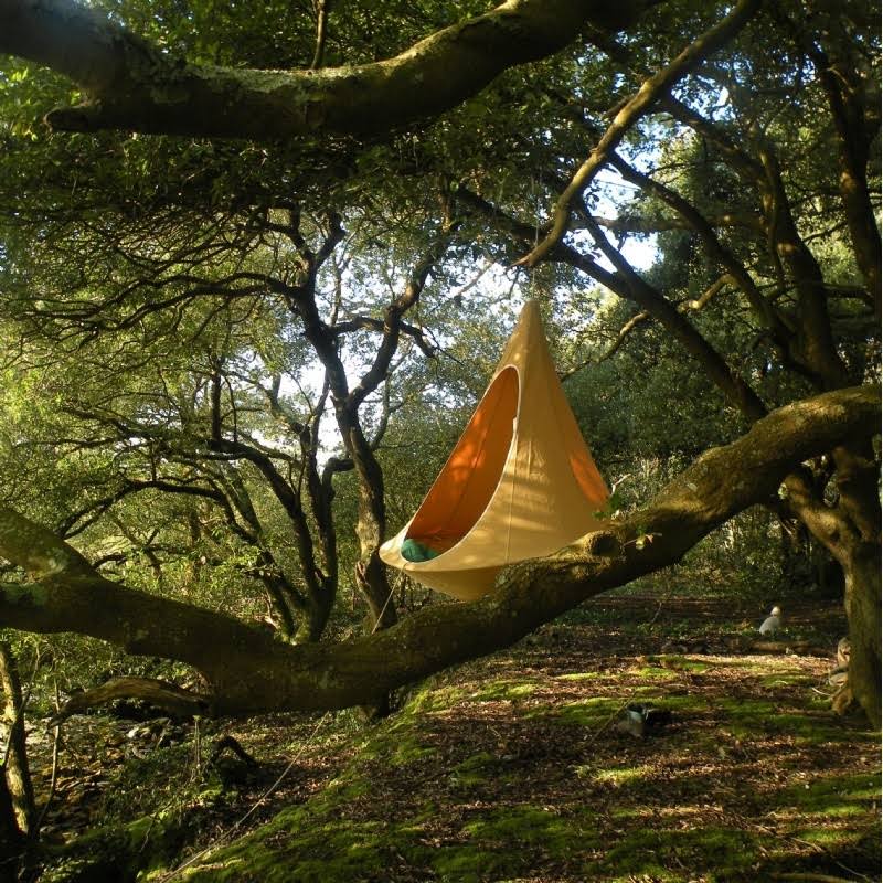Cacoon Double Chair Hammock, Gray