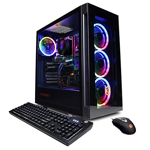 CYBERRPOWERPC Gamer Xtreme VR Gaming PC, Intel Core i5-11600KF 3.9GHz, GeForce RTX 3060 12GB, 16GB DDR4, 500GB PCI-E NVMe SSD, 1TB HDD