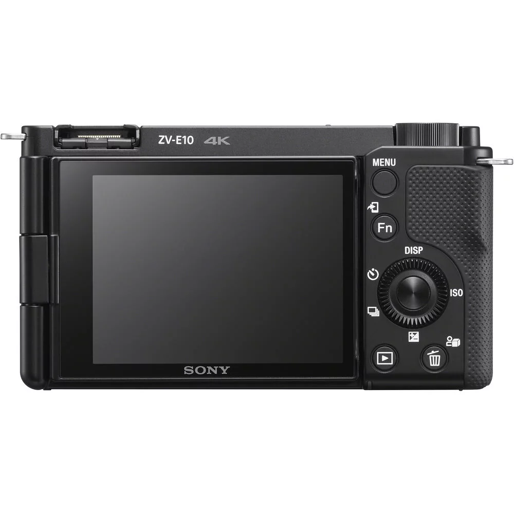 Sony ZV-E10 Mirrorless Camera (Black) ILCZV-E10/B - Radiant Selections