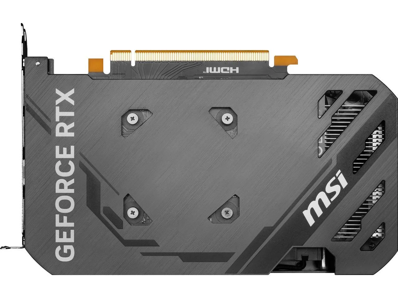 MSI GeForce RTX 4060 Ti VENTUS 2X BLACK 8G OC - Graphics card - GeForce RTX 4060 Ti - 8 GB GDDR6 - PCIe 4.0 x16 - 3 x DisplayPort, HDMI - black