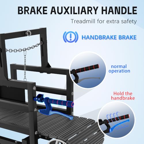 Dog Treadmill: Multi-Functional with Brake & Resistance Adjustment, Suitable for Large & Medium Dogs, Supports Up to 300 lbs