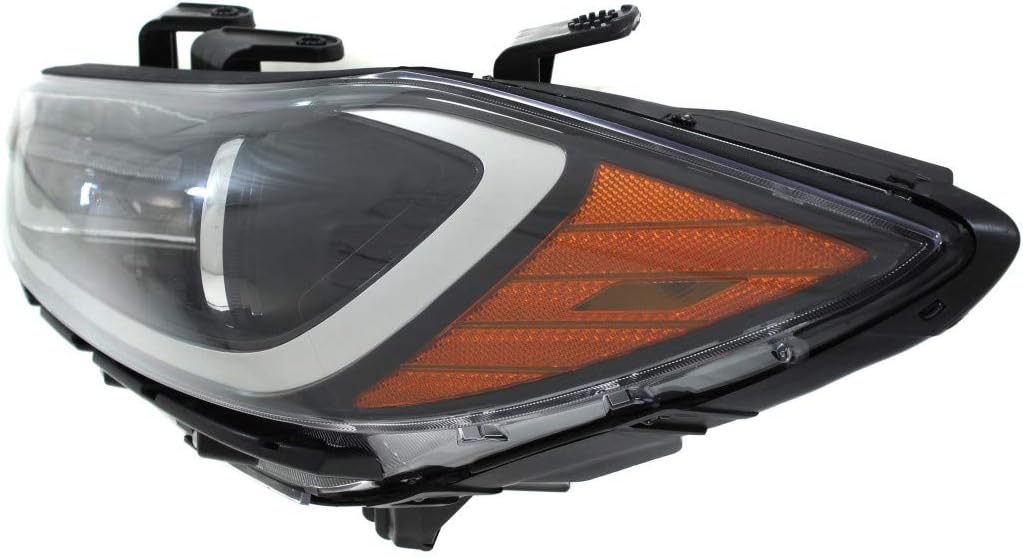 Fits Hyundai Elantra Headlight 2017 2018 Driver Side Halogen DOT Certified HY2502204 | 92101-F3010