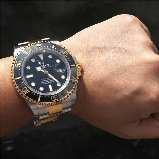 Sea Dweller Goldmix Black Dial 43mm