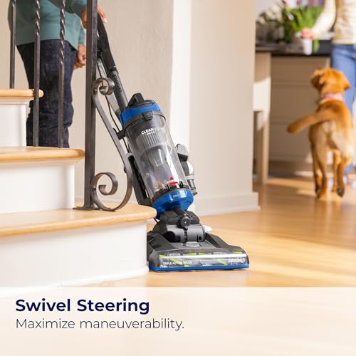 Bissell 2252 CleanView Swivel Upright Bagless Vacuum with Swivel Steering, Powerful Pet Hair Pick Up, Specialized Pet Tools, Large Capacity Dirt Tank