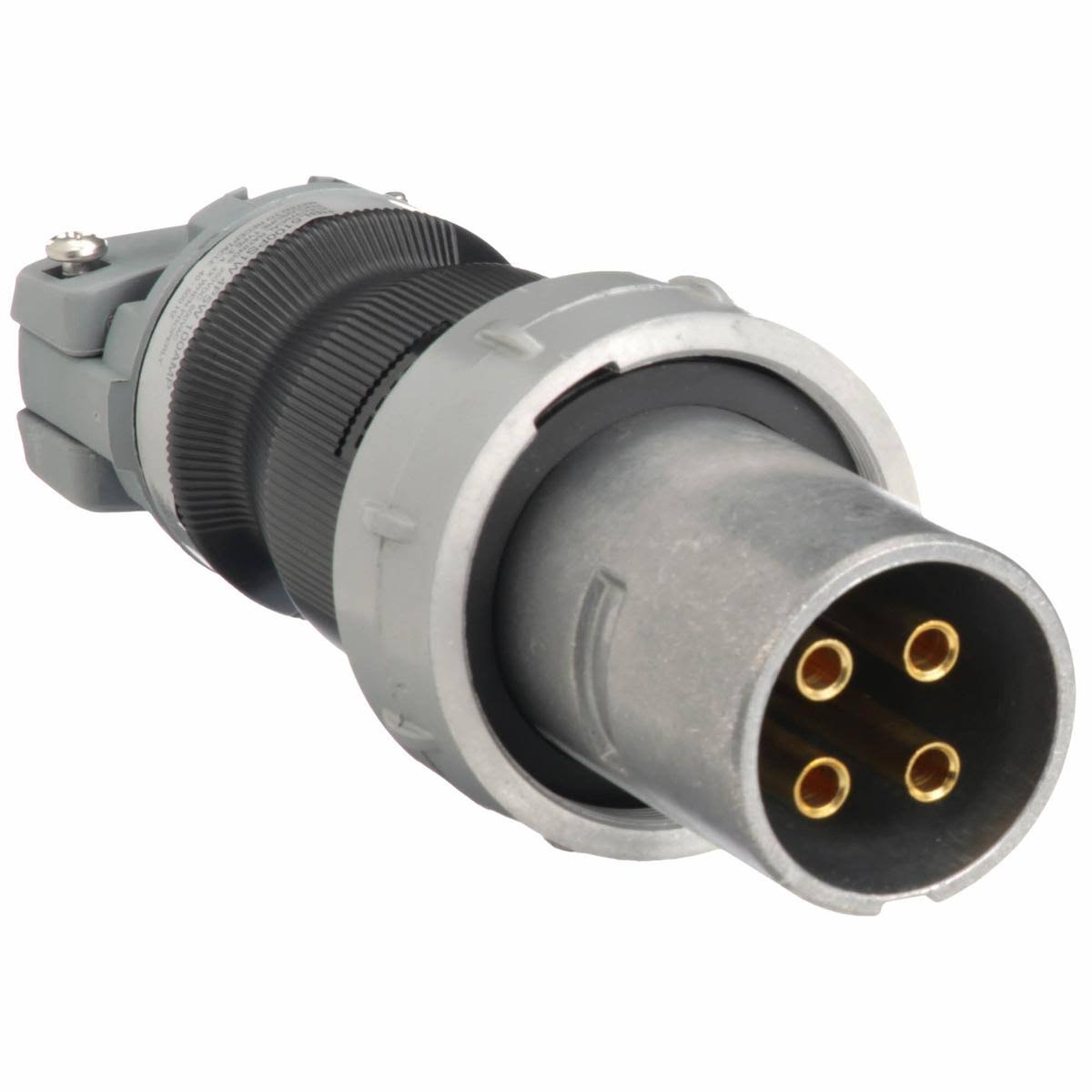 Hubbell WIRING Device-Kellems HBL5100PS1W Pin and Sleeve Plug,4P,5W,10