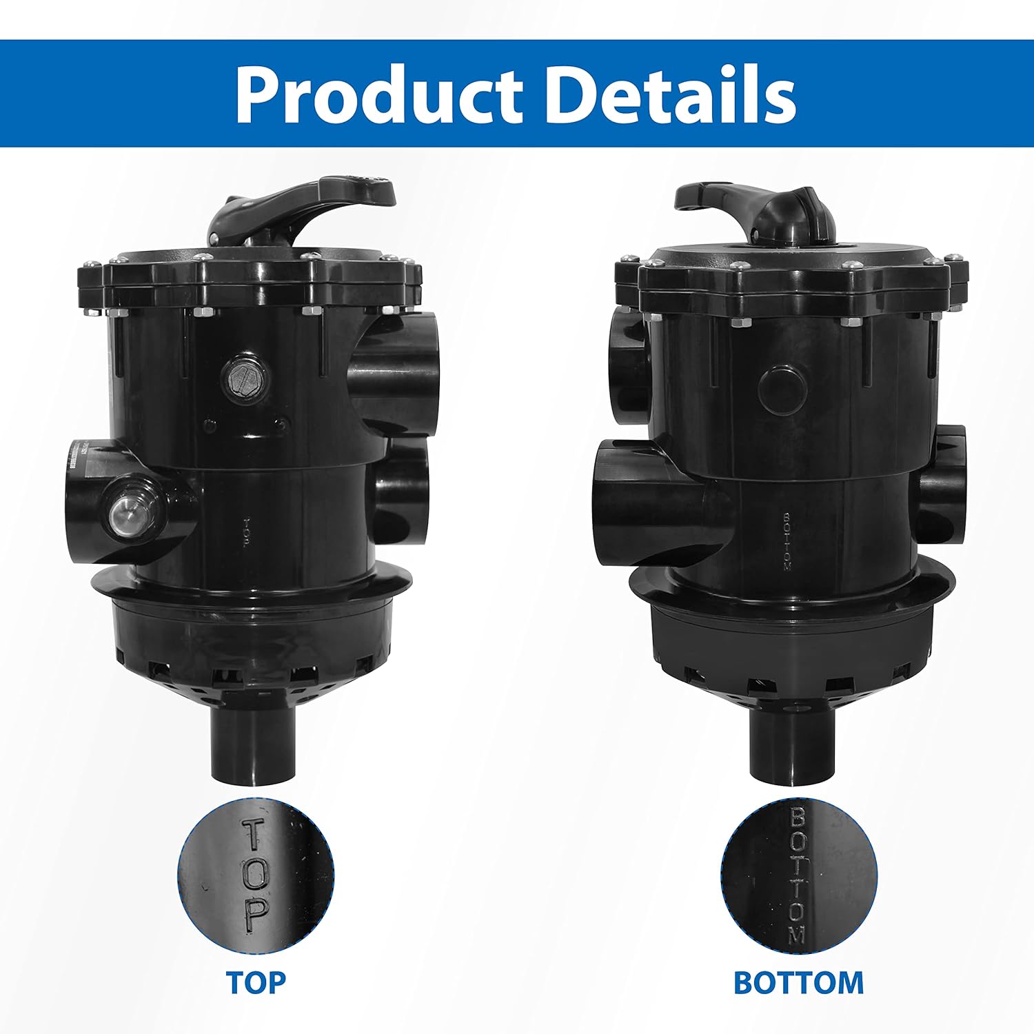SP071621 Top-Mount Control Valve Replacement for Hayward Pro Series Sand Filter S310T2, S270T2, S310T2, S360T2