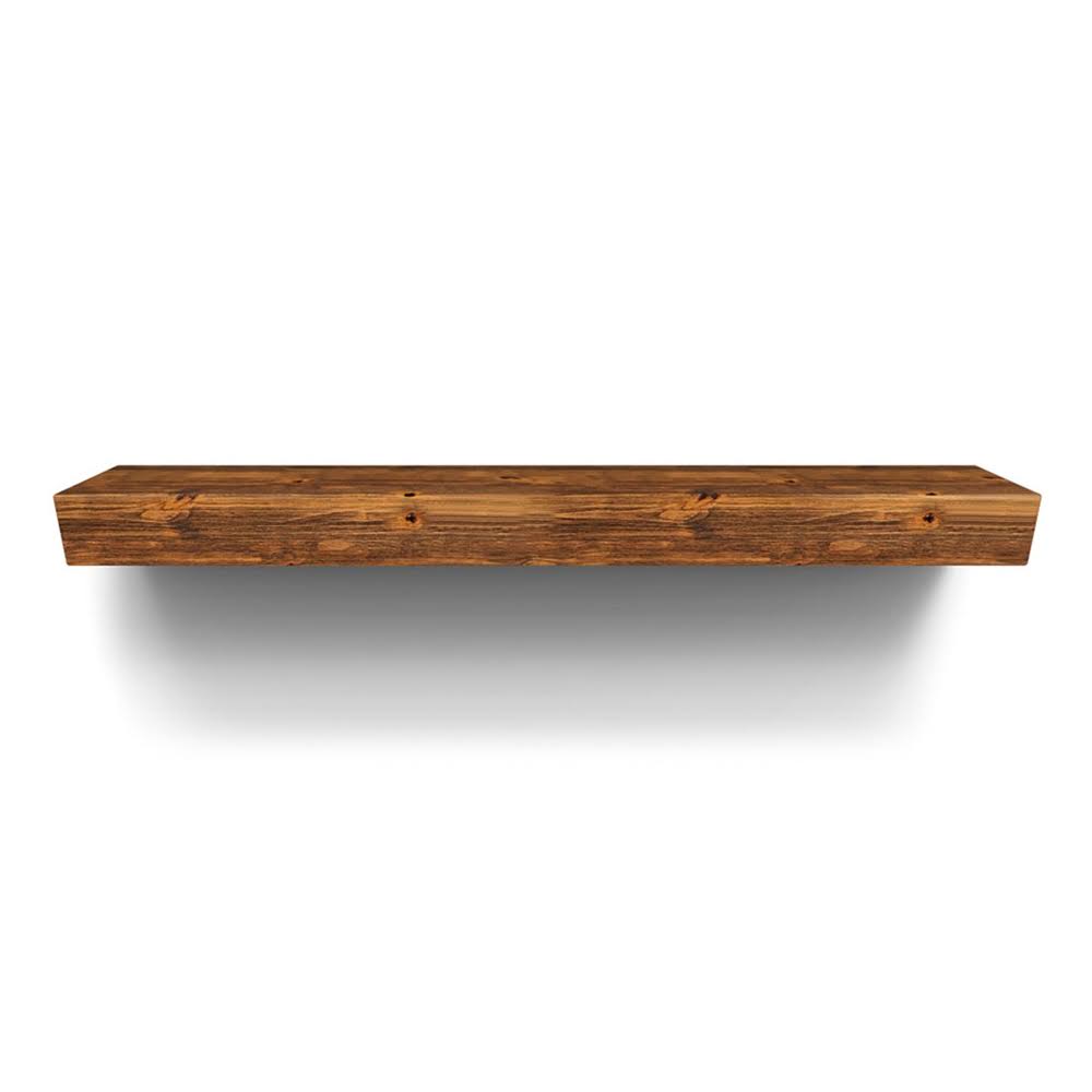 Rustica Hardware Sundance Rustic Mantel Shelf with Glaze