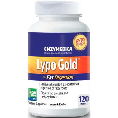 EnzyMedica Lypo Gold 120c - Kansas Nuitrition - HNZSDS