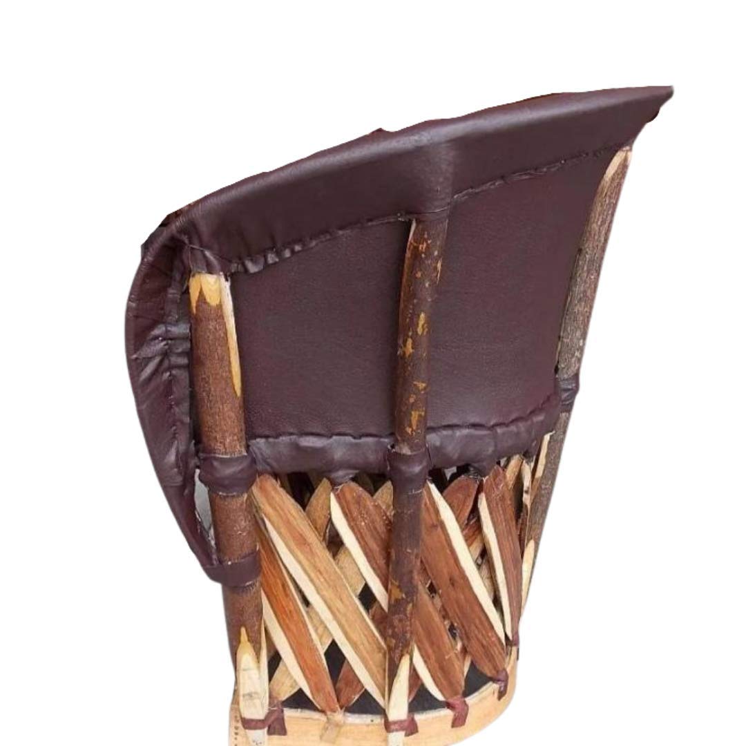 Chair Furniture Equipal Handmade By Equipales San Jose Chocolate Color Mexican Traditional Style Ideal for your home, house, garden, office