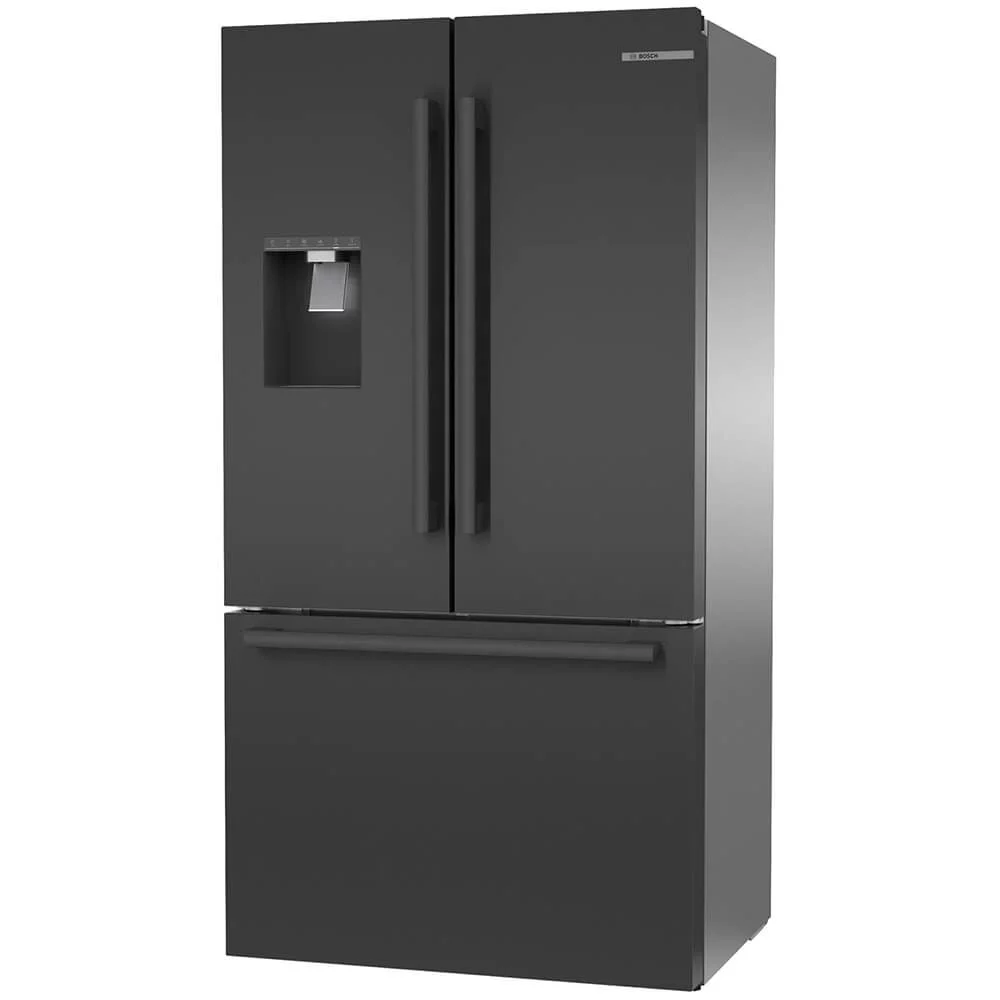 Bosch B36CD50SNB 21 Cu. Ft. Black Stainless French Door Bottom Mount Refrigerator
