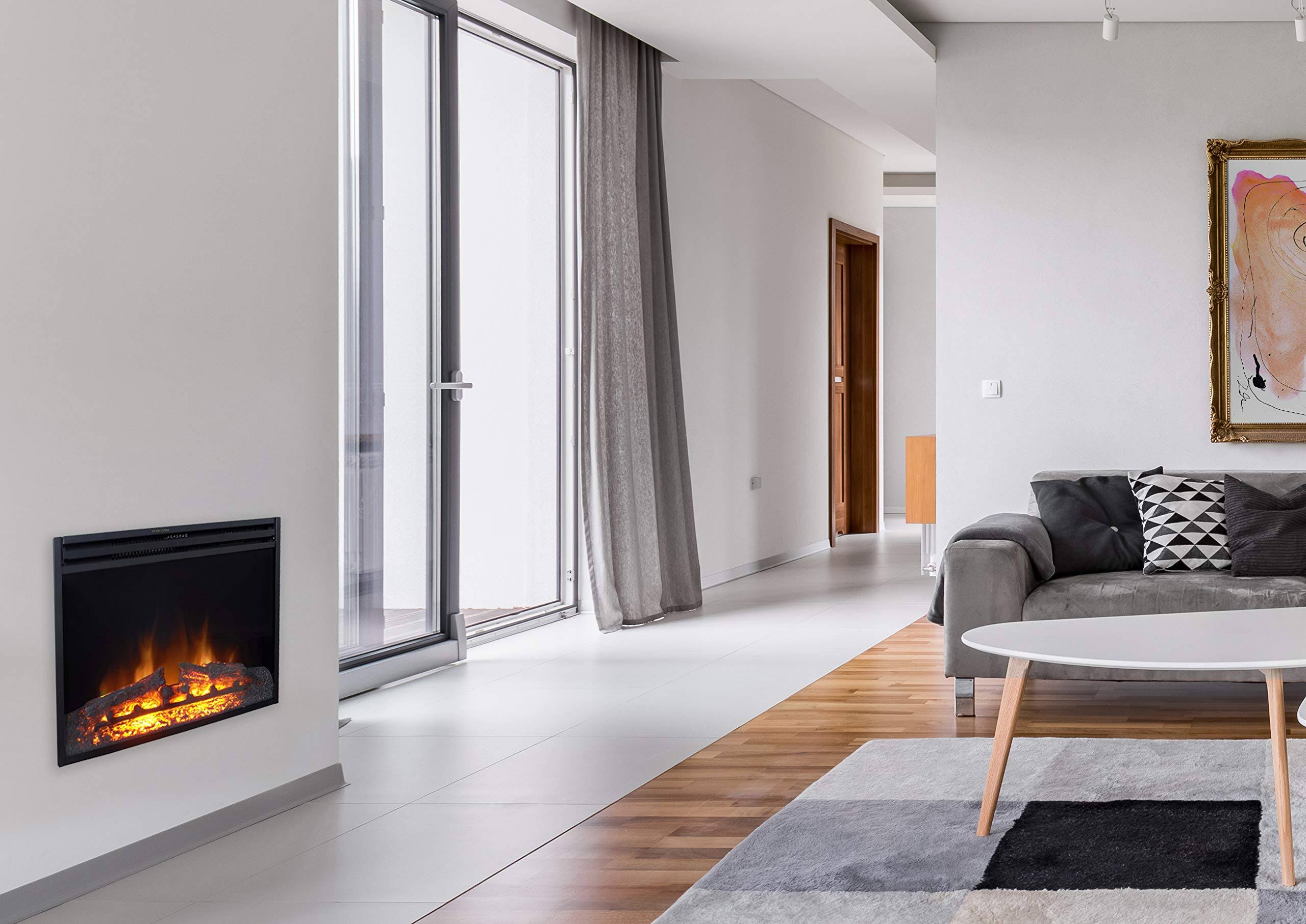 Cambridge 25 in. Freestanding 5116 BTU Electric Fireplace Insert with Remote Control