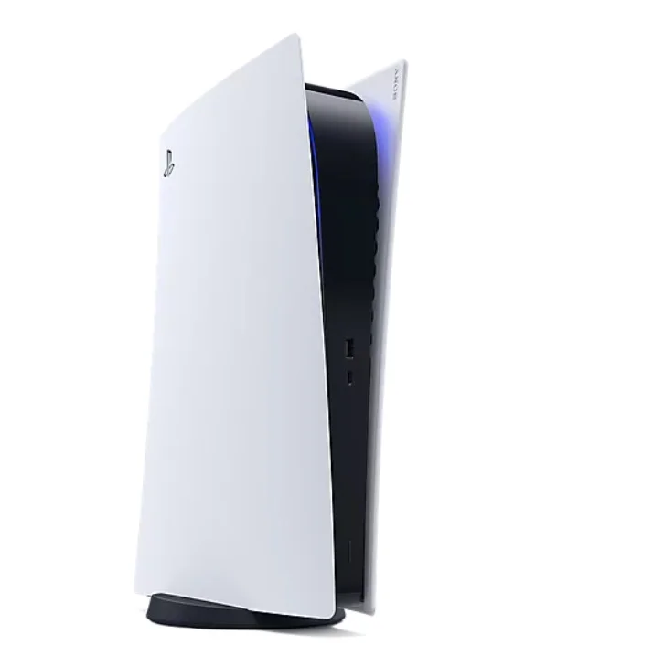 Restored Playstation 5 Digital Edition Console, WHITE (Refurbished) - Radiant Selections