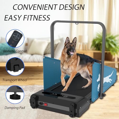 Dog Treadmill for Small Medium Dog, Pet Dog Running Machine Exercise Training Dogs with Remote Control, Indoor Dog Pacer with Pre-Set Exercise Program