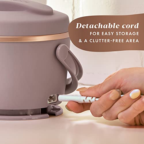 Crock-Pot Portable Electric Lunch Box, 20-Ounce Food Warmer, Moonshine Green | Ideal for Travel, On-the-Go | Keeps Food Spill-Free