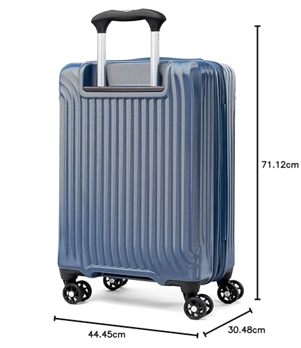 Travelpro Maxlite Air Hardside Expandable Carry on Luggage, 8 Spinner Wheels, Lightweight Hard Shell Polycarbonate Suitcase, Shadow Grey