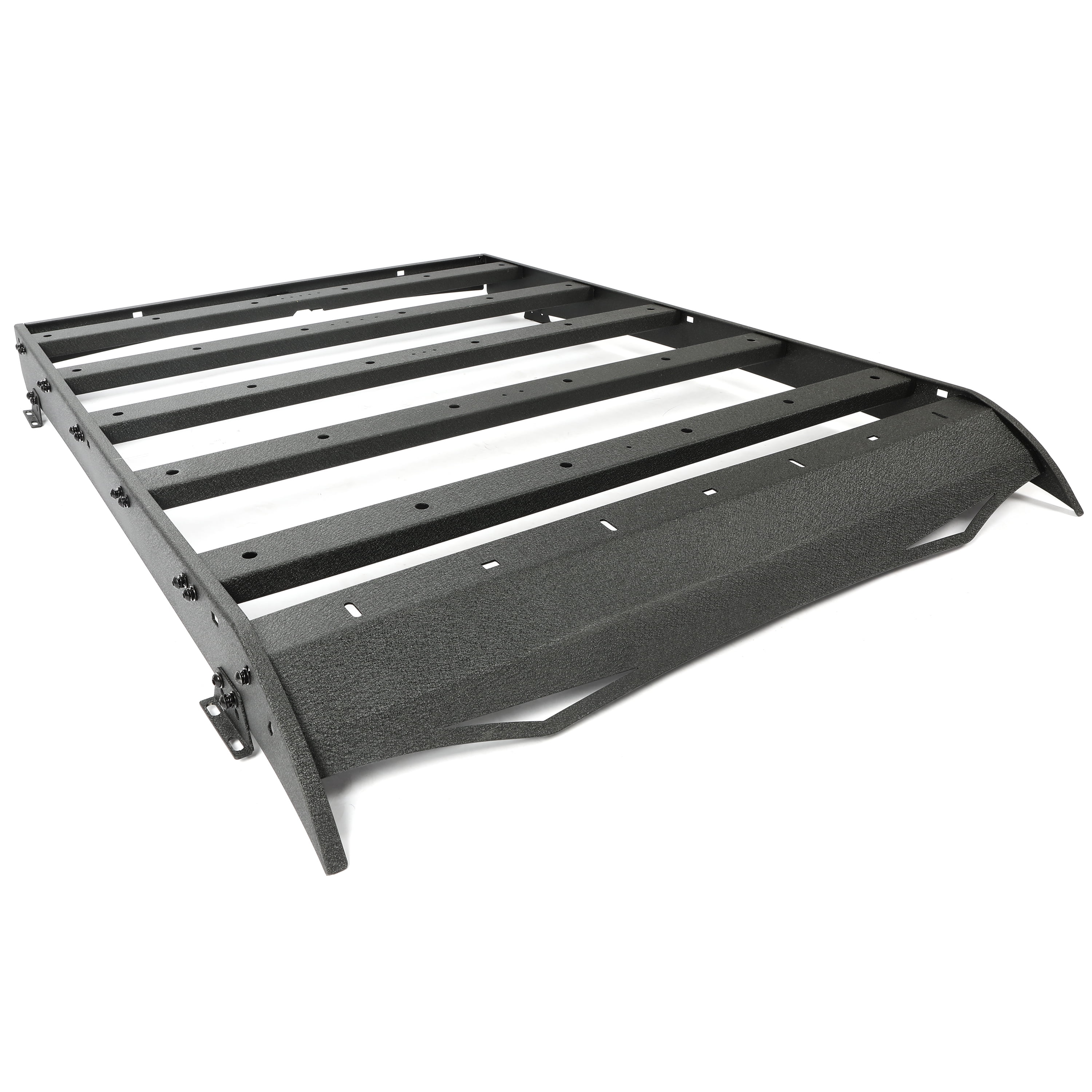 Kojem Top Roof Rack for 2005-2022 Toyota Tacoma 2 Gen 3 Gen Double Cab Luggage Cargo Carrier Basket Steel