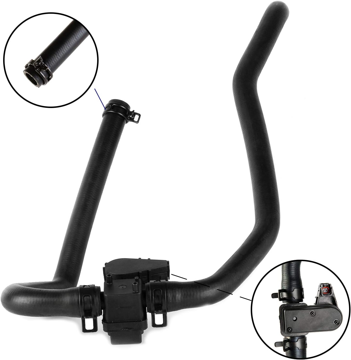 Heater Unit Inlet Hose Control Valve Compatible With Nissan Titan 5.6L 2006-2015 Replaces 92400-ZT10A 92400ZT10A Pack of 2