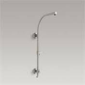 Kohler K-45211-BN Vibrant Brushed Nickel HydroRail -R Arch Shower Column