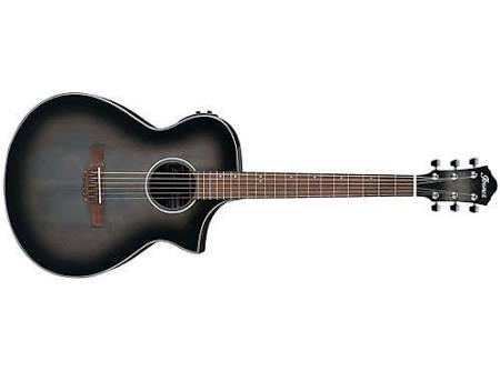 Ibanez AEWC11 Acoustic-Electric Guitar (Transparent Charcoal Burst)