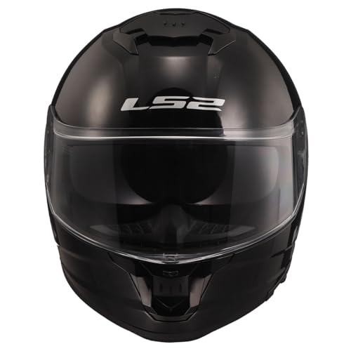LS2 Helmets Stream II Full Face Motorcycle Helmet W/SunShield (Matte America Gray/Black - X-Large)