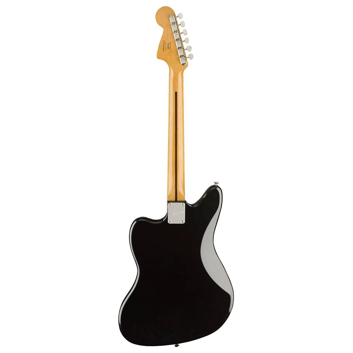 Squier Classic Vibe '70s Jaguar Electric Guitar (Black) - Curated Treasures Market