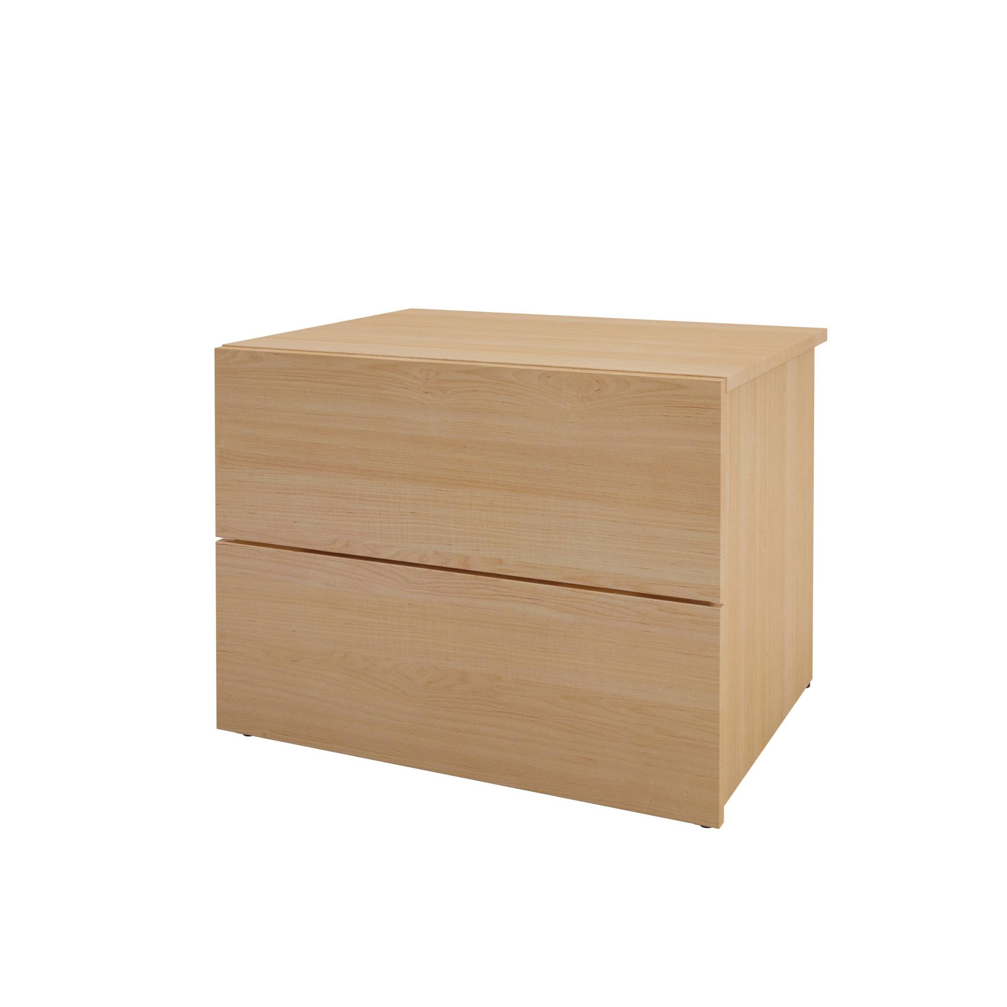 Kabane 4 Piece Queen Size Bedroom Set in Natural Maple - Nexera 400800