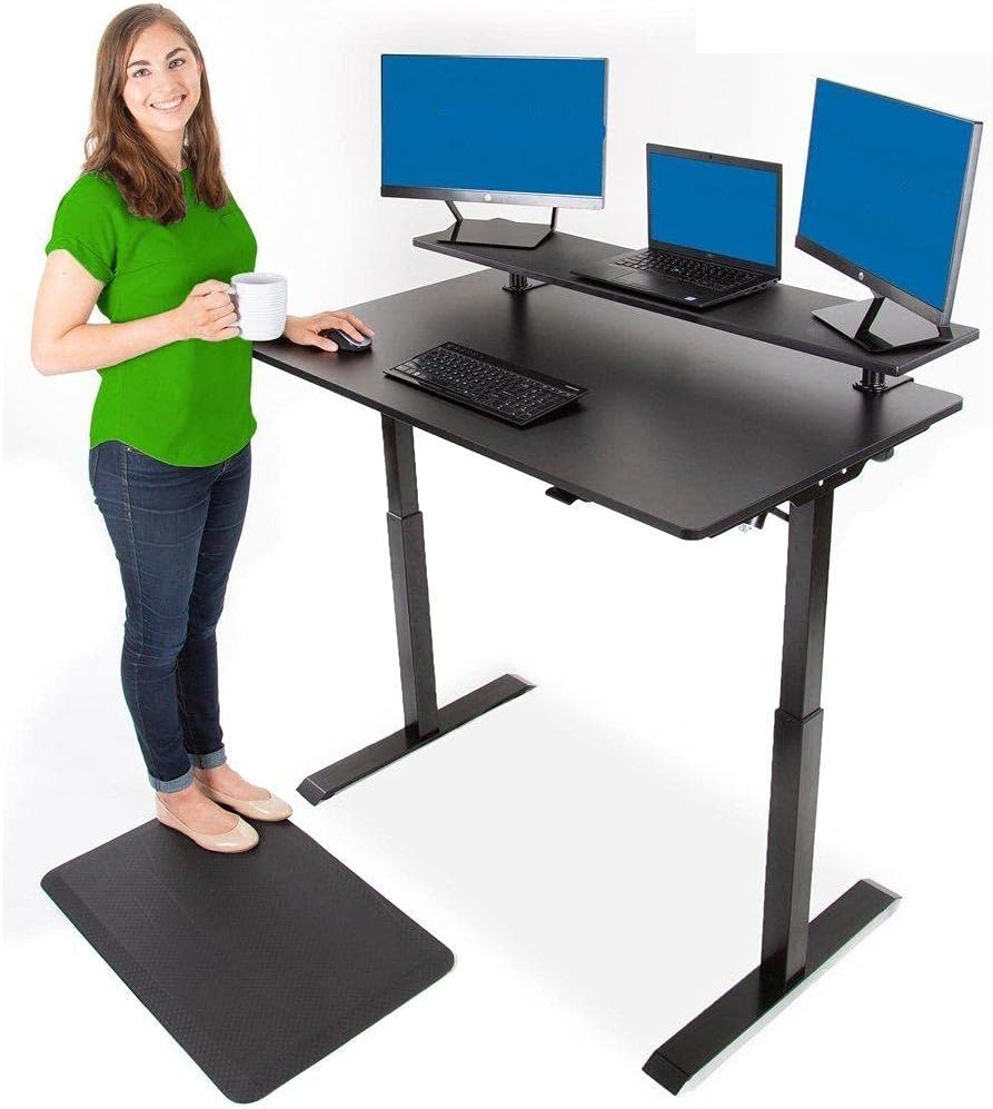 Stand Steady Tranzendesk Power 48 Inch Standing Desk Electric, Height Adjustable